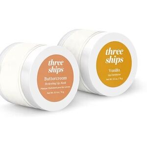 NWT three ships Lip Treatment Kit 2 Pieces:Exfoliator and Lip Mask